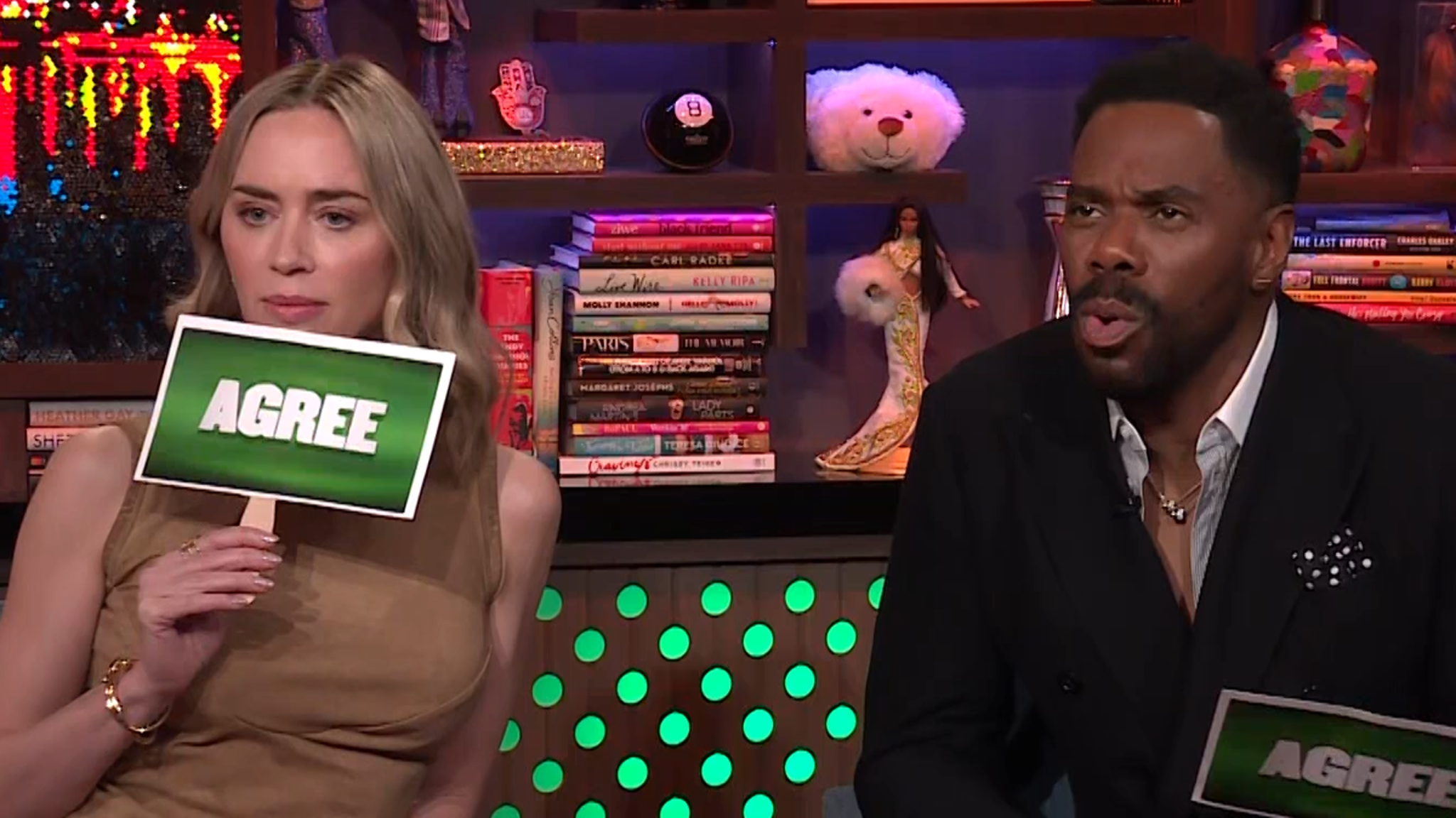 'Disclosure Day' Stars Emily Blunt and Colman Domingo Joke About Sexting Each Other