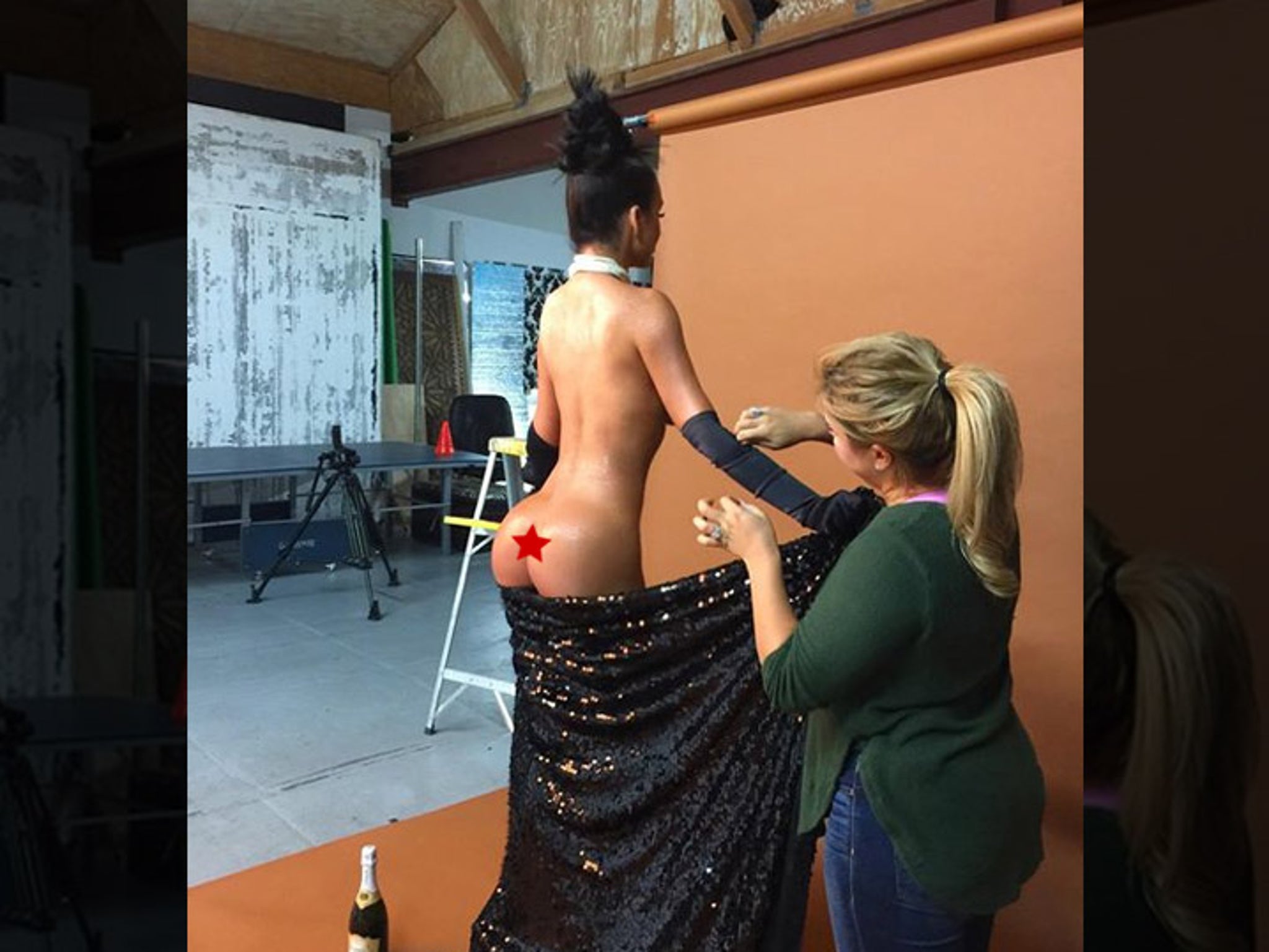 Abigail Ratchford: I'm Flattering Kim K with My Bare Naked Ass