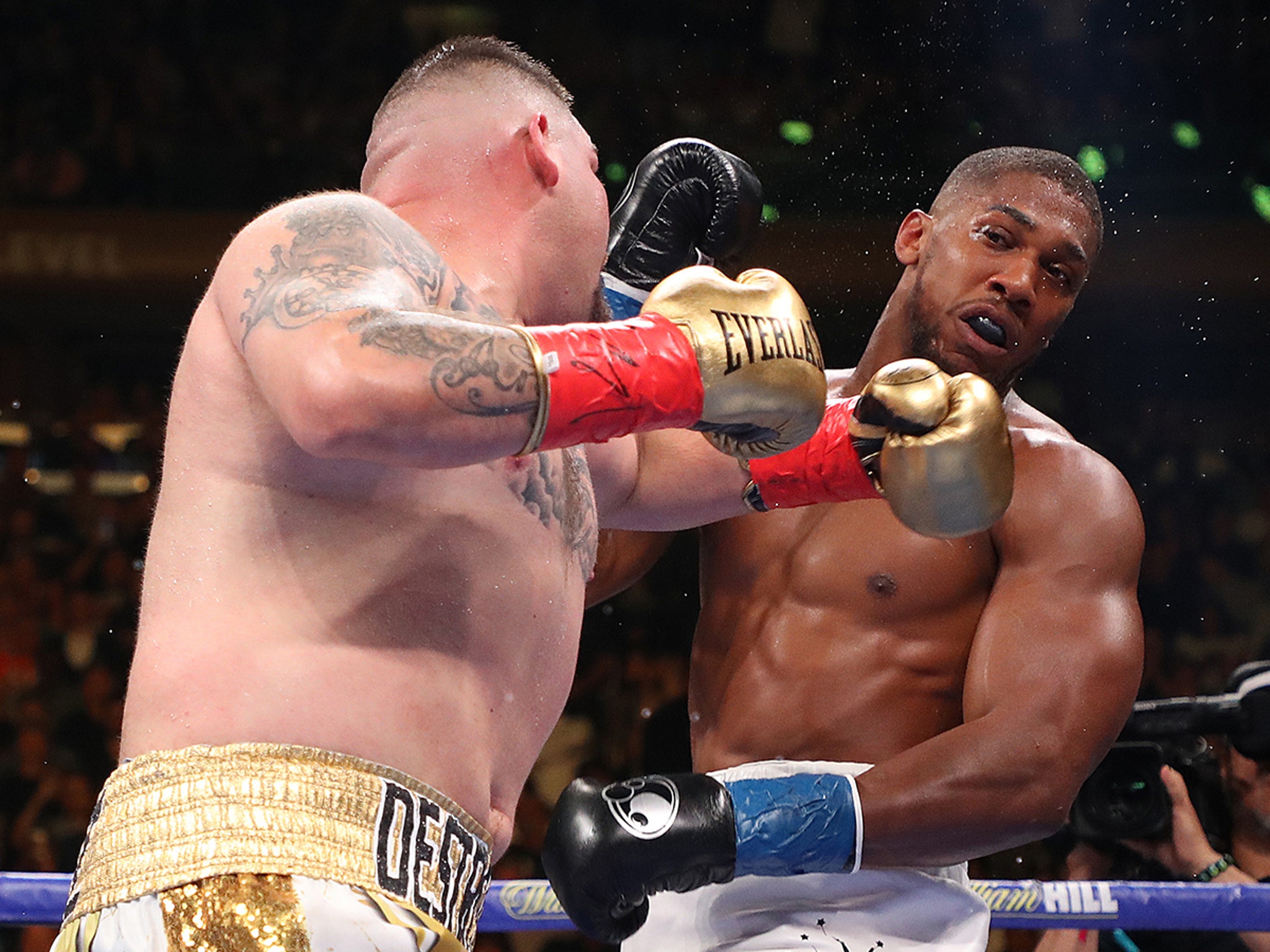Anthony Joshua Doesnt Remember Anything From 3rd Round Of Ruiz Fight