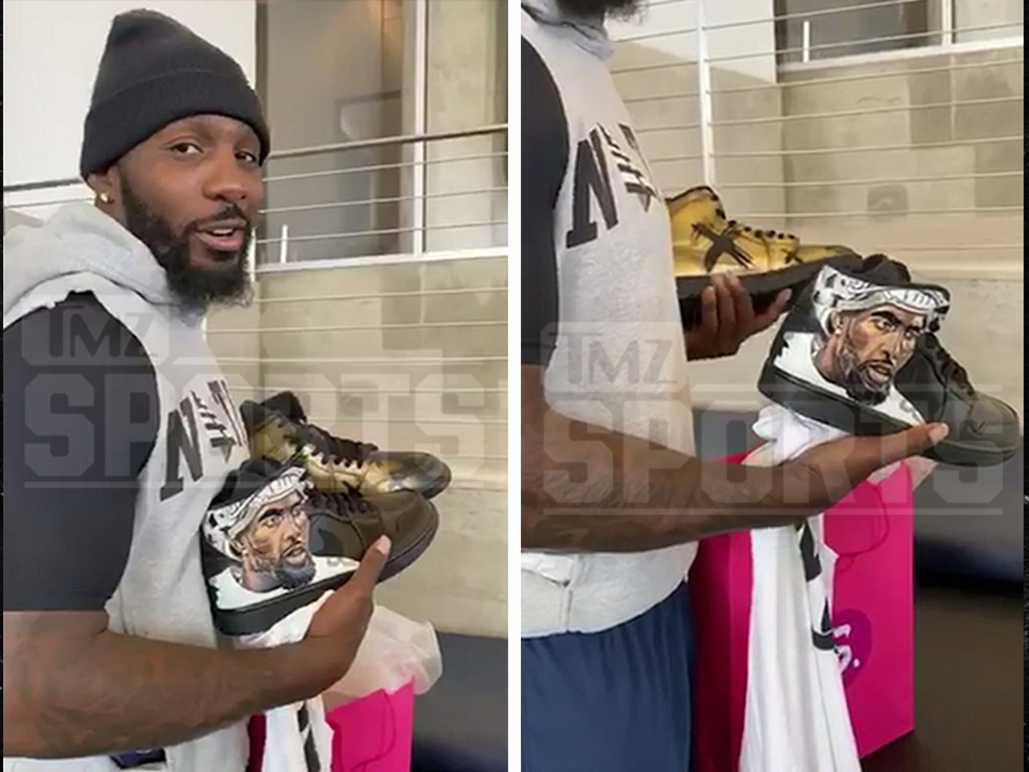 Dez Bryant Shows Off Exclusive Air Jordan 1s •