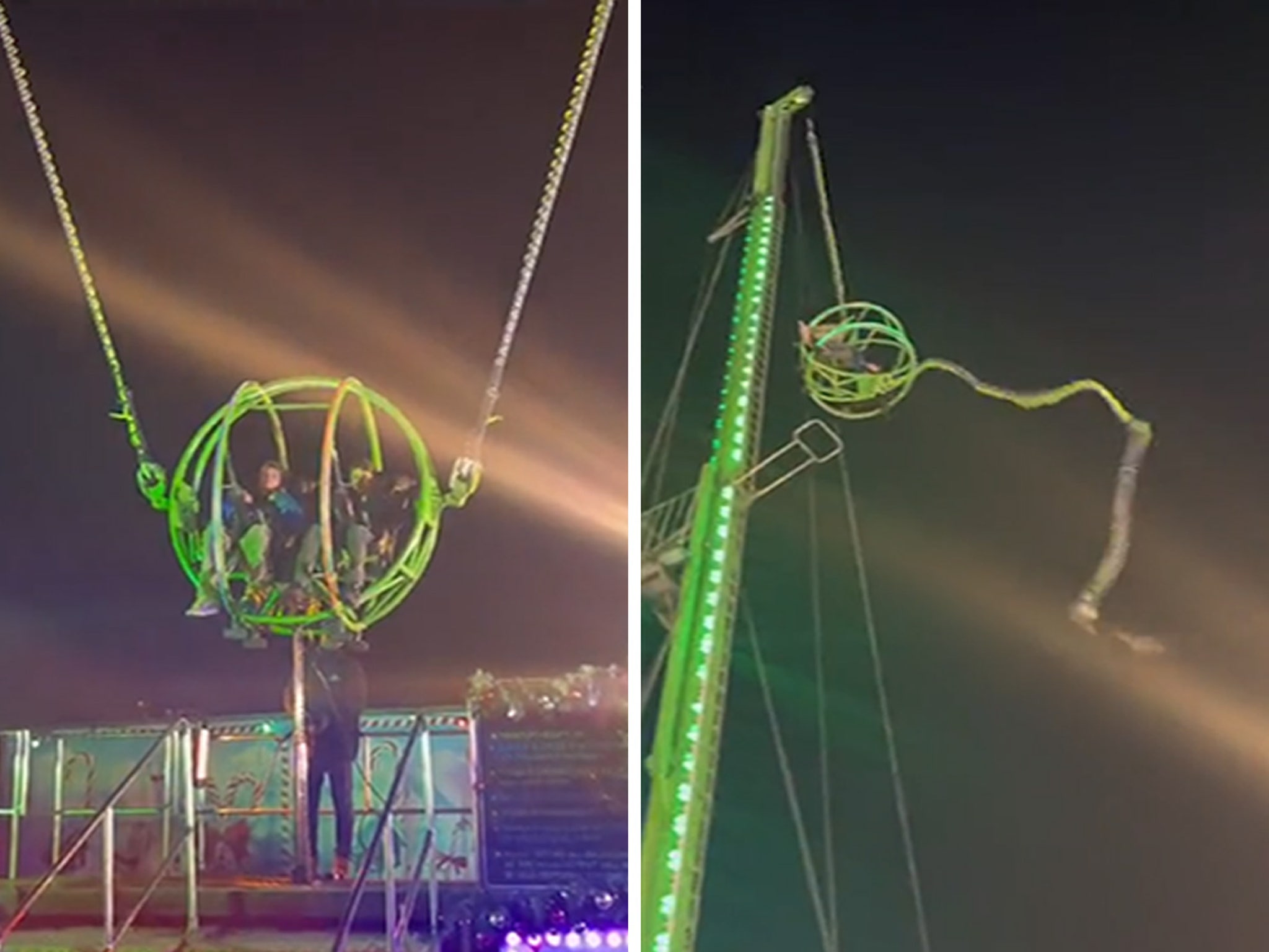 Experience the Thrill of a Slingshot Ride and See These Tits Take Flight!