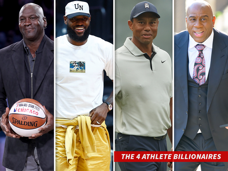 The 4 Athlete Billionaires