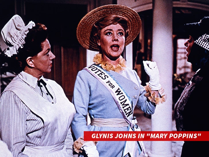 Glynis Johns in "Mary Poppins"