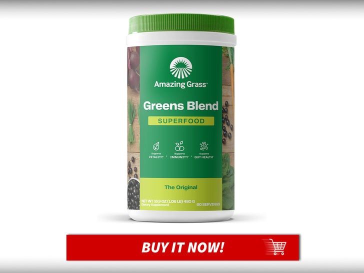 Increíble Green Greens Blend Superfood Gronk Jason Tartick Fitness Picks Main