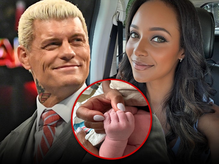 cody rhodes and wife brandi have second child getty insta 1