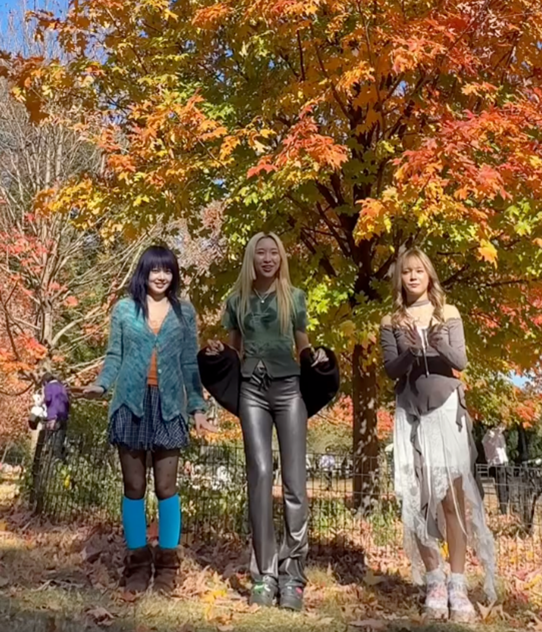 Hinata, Maya and Juria