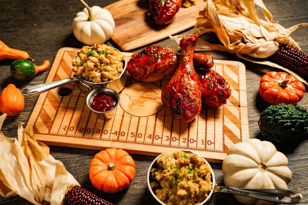 Lions Thanksgiving Food 9