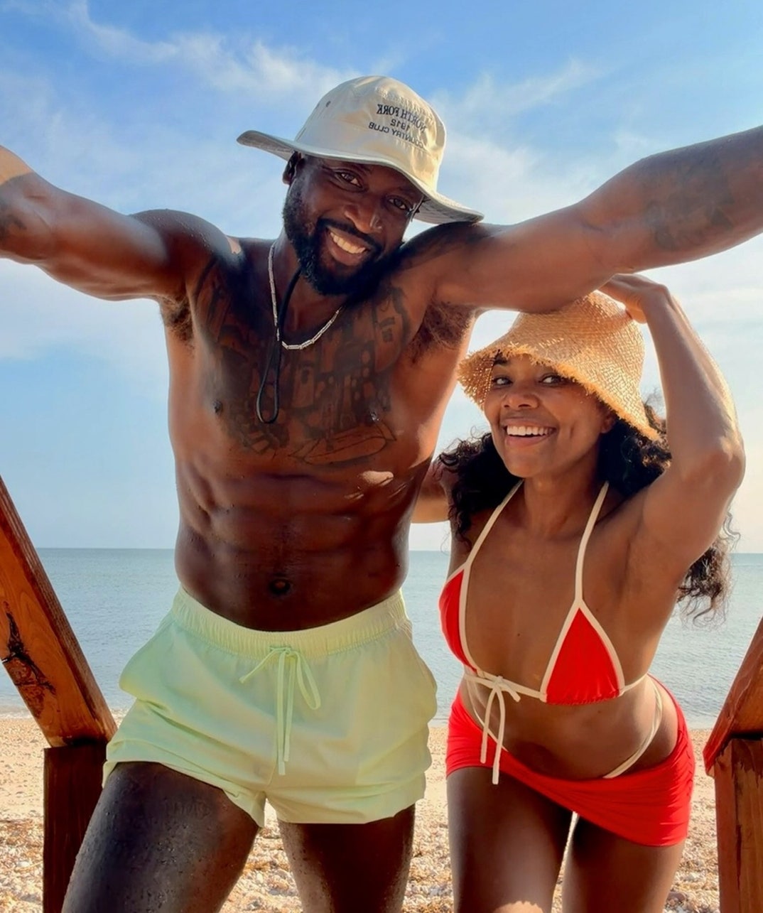 Dwyane Wade and Gabrielle Union