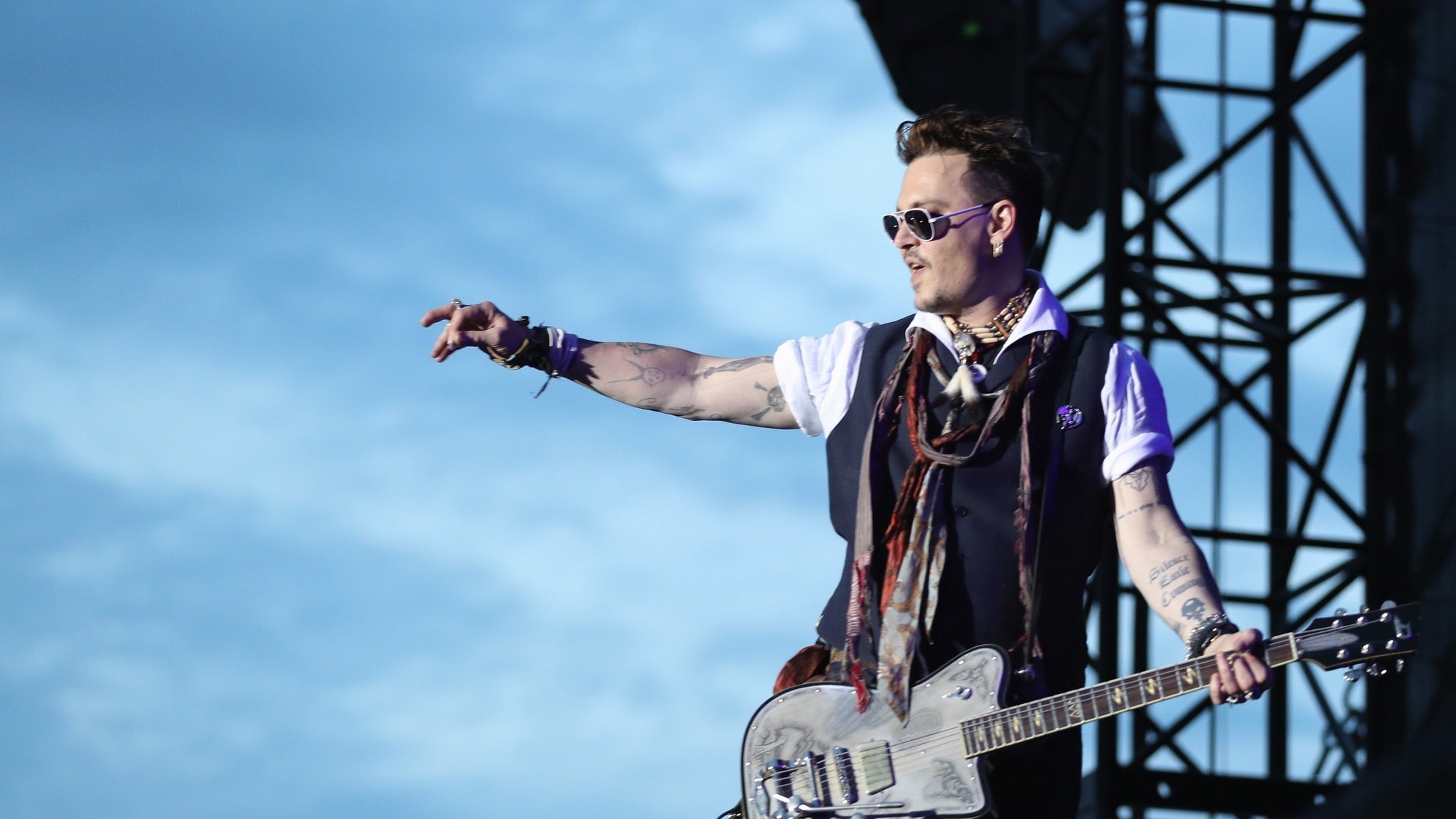 Johnny Depp's Vampires Rocking Out