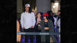 Vanessa Hudgens, Cole Tucker Attend Laker Game After Mexico Wedding