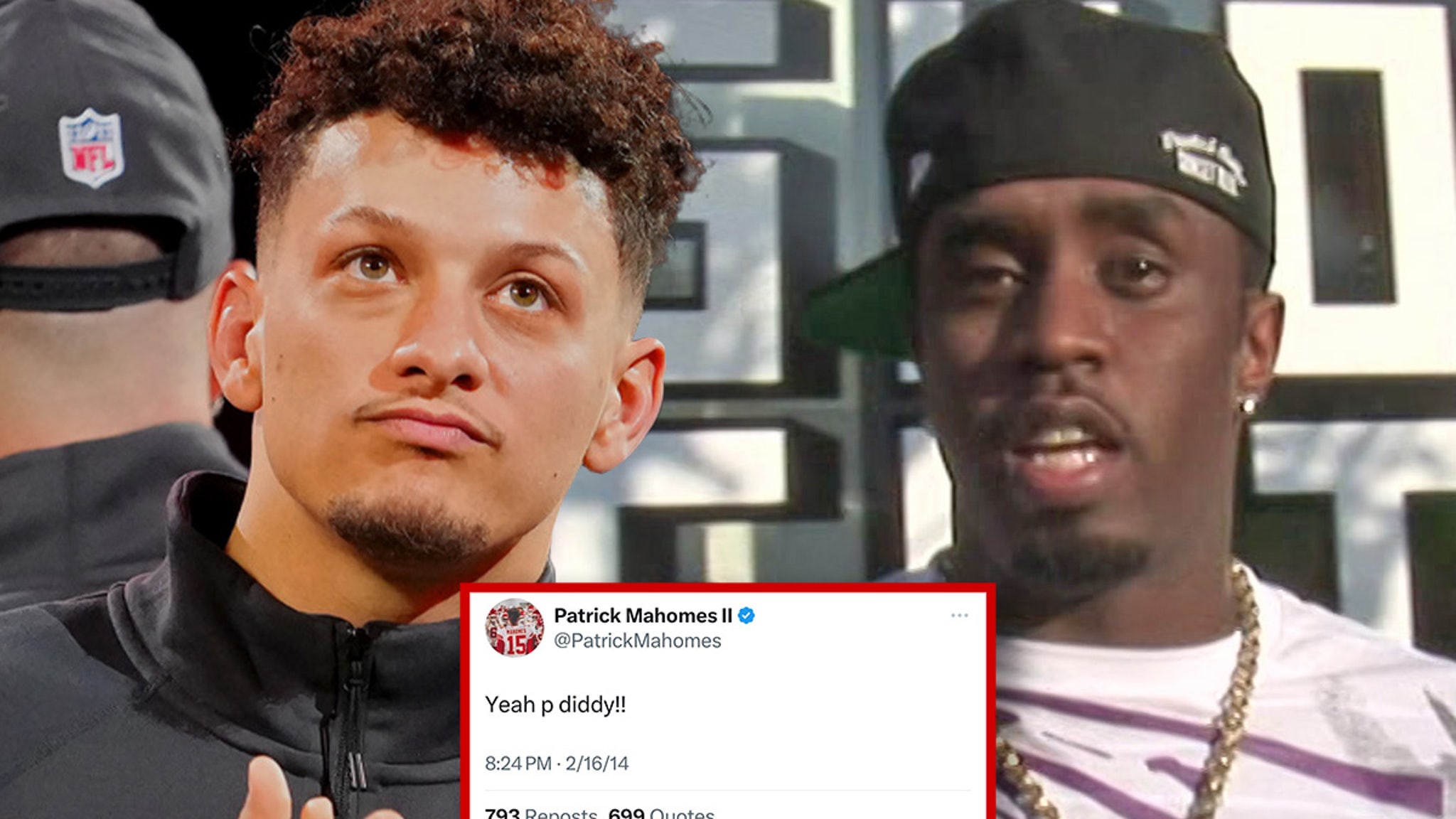 Patrick Mahomes' 'P Diddy' Tweets Deleted Amid Sex Trafficking Investigation