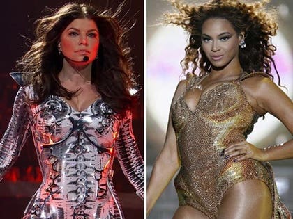 Fergie and Beyonce