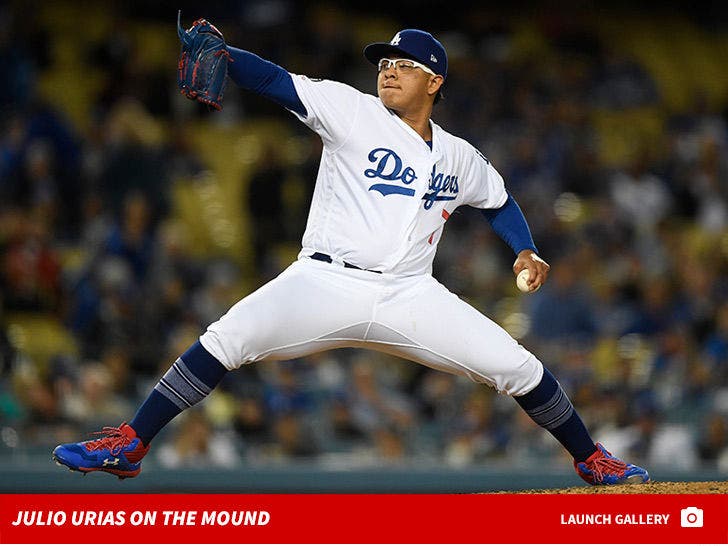 TMZ on X: Dodgers Pitcher Julio Urias Arrested for Domestic