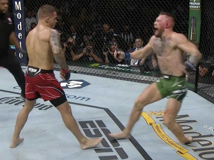 Conor McGregor et Dustin Poirier