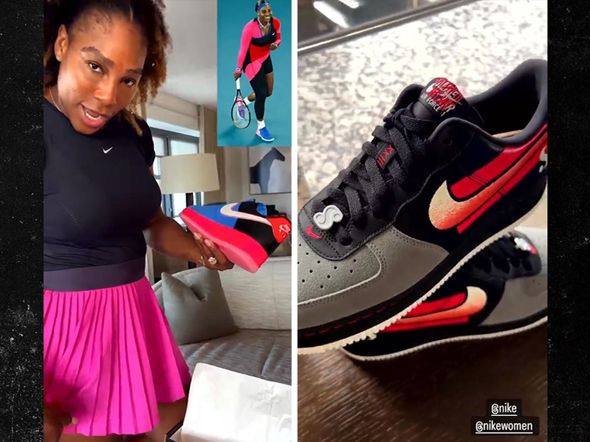 Redada puesto bandera Serena Williams Gets Virgil Abloh-Inspired Kicks From Nike During U.S. Open