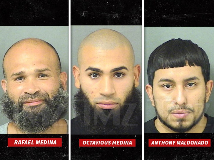 Rafael Medina Octavio Medina Anthony Maldonado Mugshots Tekashi 2