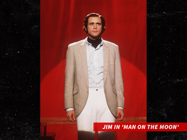 Jim Carrey in 'Man on the Moon'