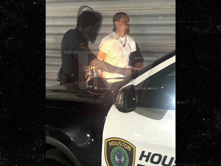 Rapper Lil Reese arrested and taken away in handcuffs after ass@ult allegation