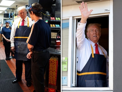 Donald Trump Works at McDonald's