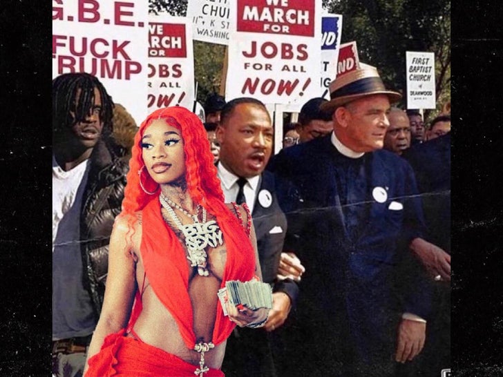 Sexyy Red Slammed By MLK Jr.'s Daughter Bernice Over AI Image