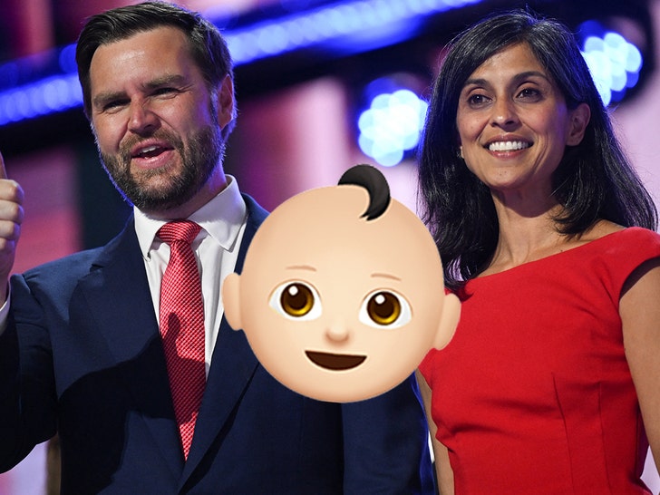 jd vance and usha vance baby on the way getty
