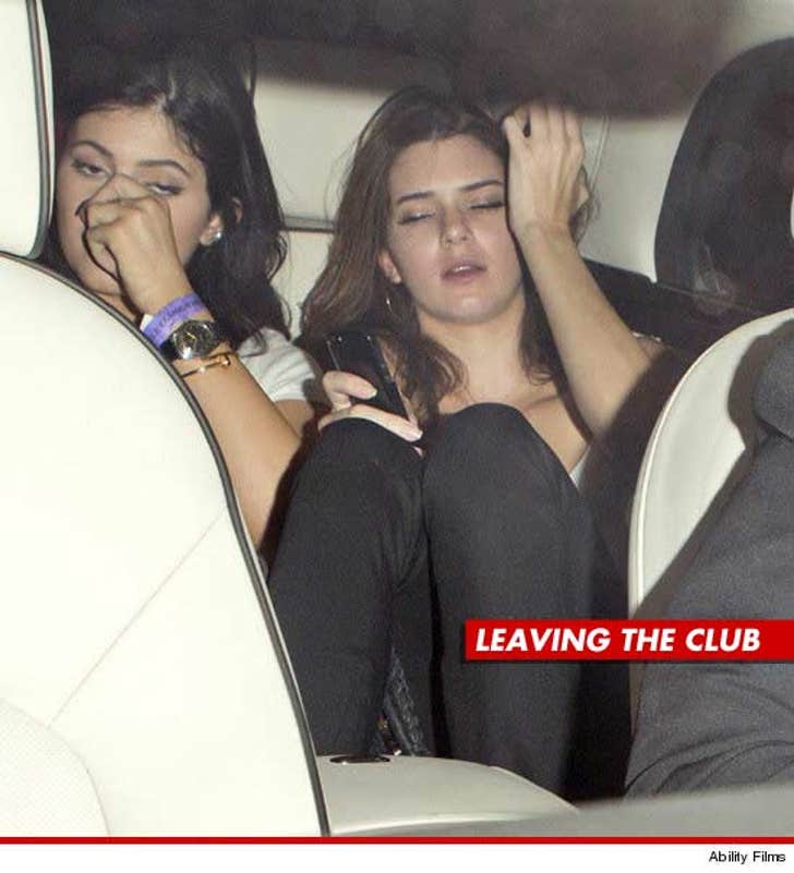 Kylie Kendall Jenner -- Booze Officials Try to Crack Jenner :: 1018-kylie-kendall-car-ability2-5