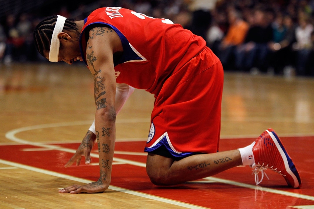 Allen Iverson On The Court 3