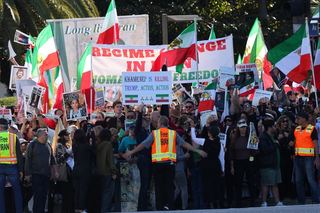 Free Iran Protest Los Angeles 8