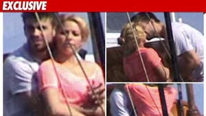 Shakira & BF -- Grab Ass On Greek Vacation