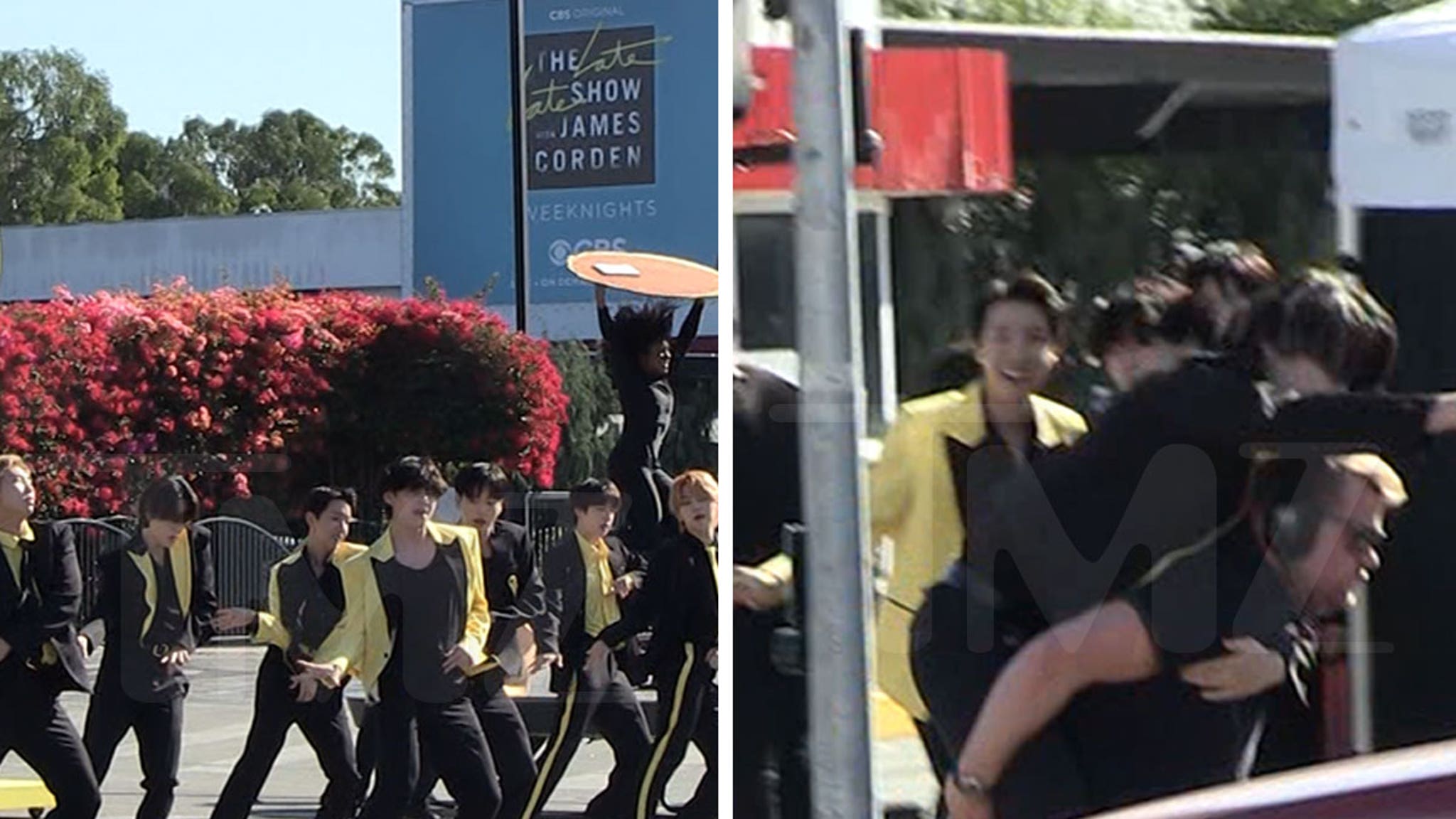 BTS Puts On Traffic-Stopping 'Butter' Show with James Corden - TMZ