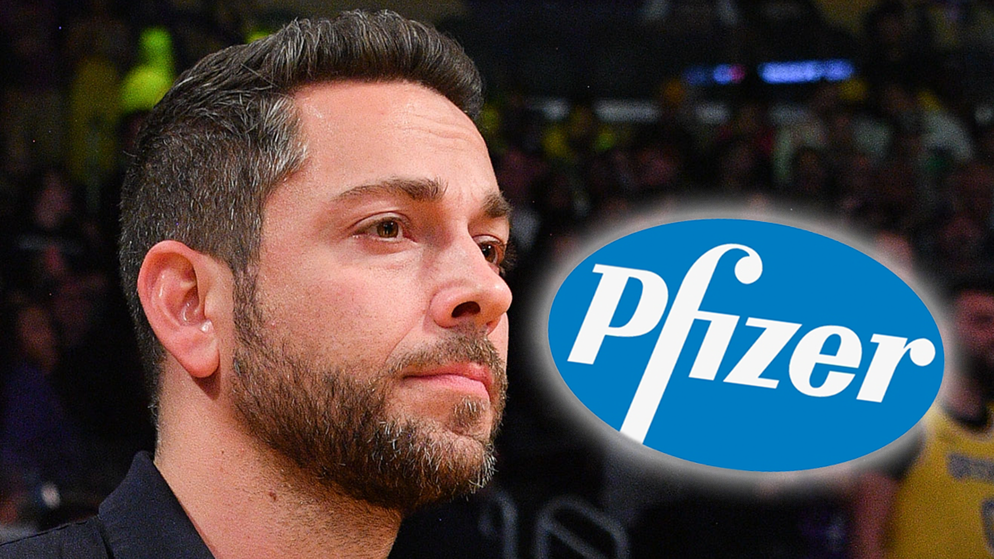 Zachary Levi Says Agrees That Pfizer Is a Danger to the World