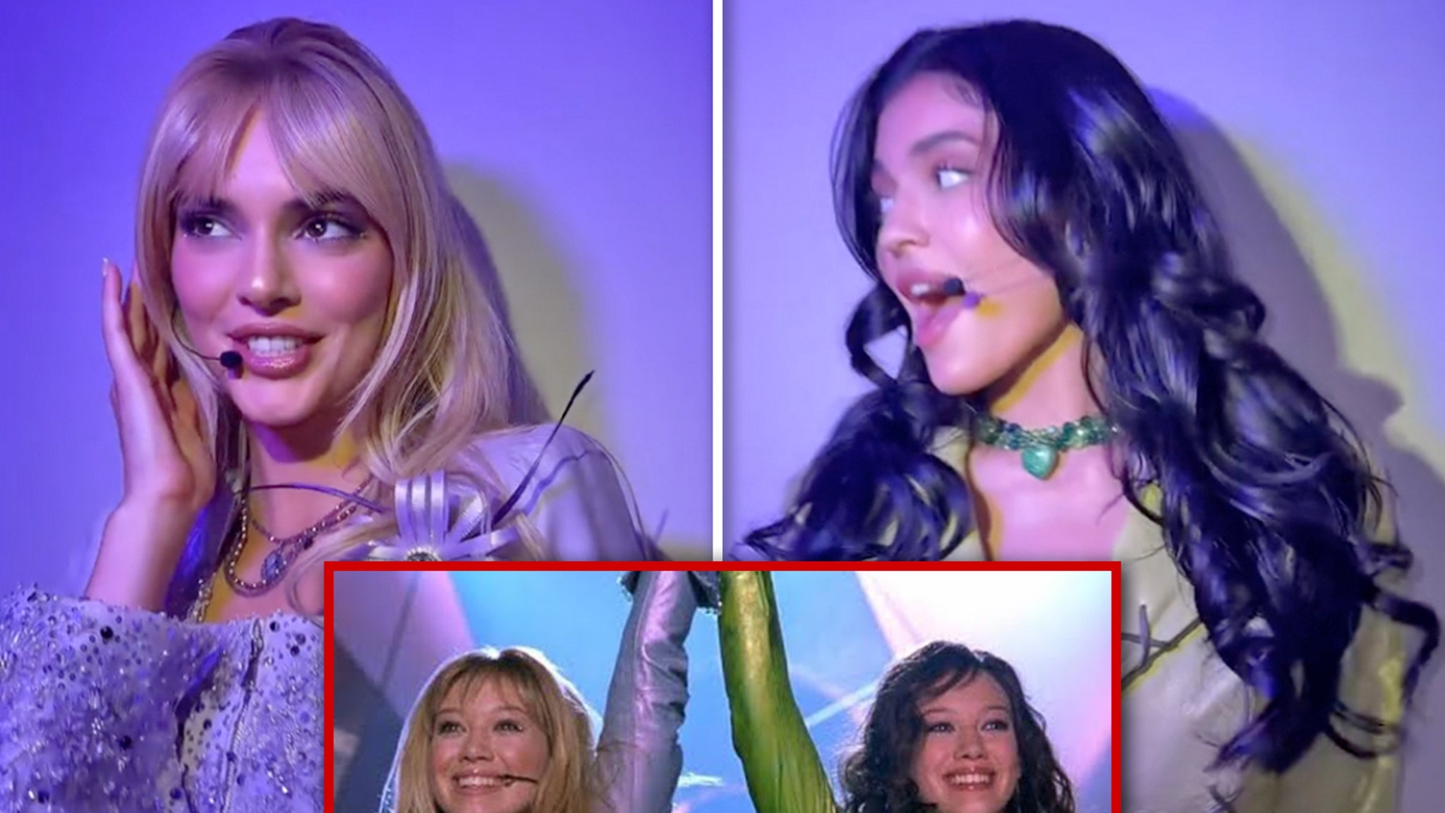 Kendall & Kylie Jenner Recreate Iconic ‘Lizzie McGuire’ Scene for Halloween