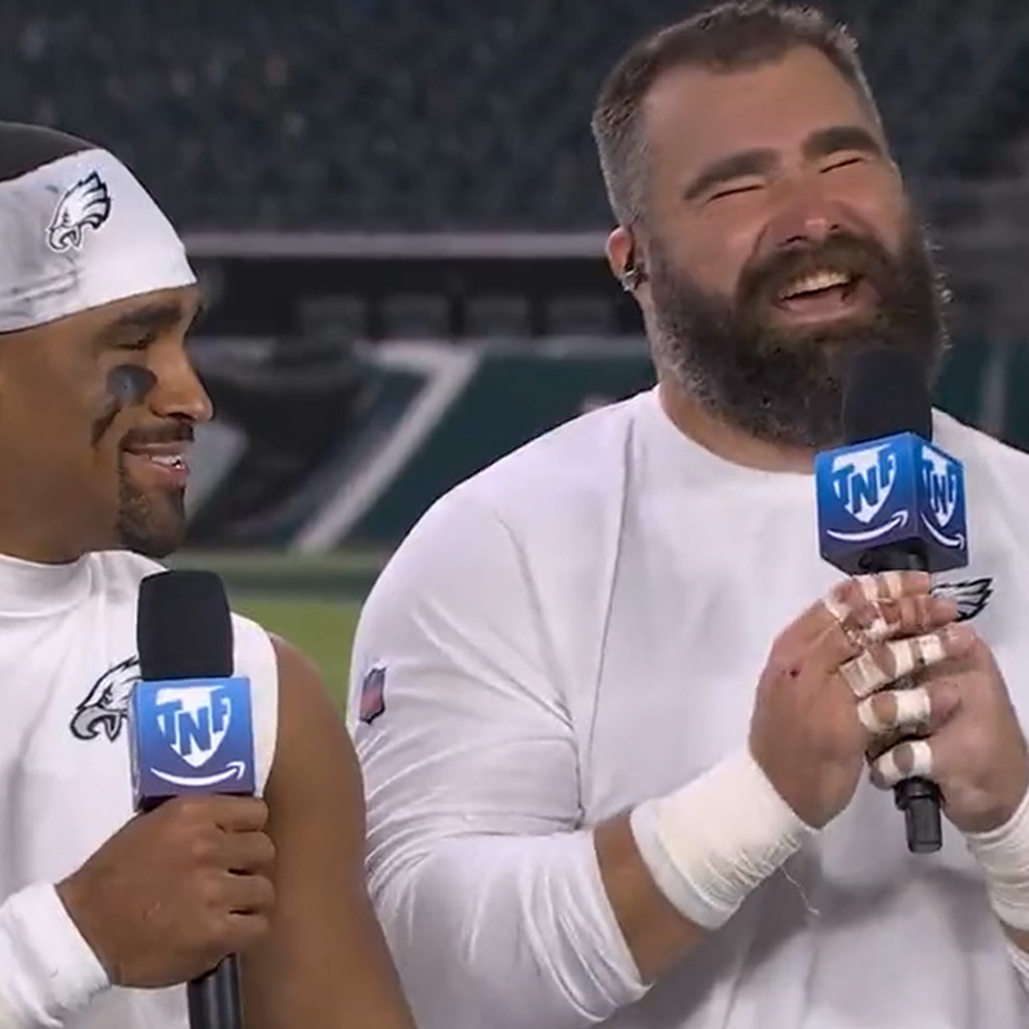 Is Taylor Swift seeing Travis Kelce? Brother Jason Kelce says, 'Trav is  having fun