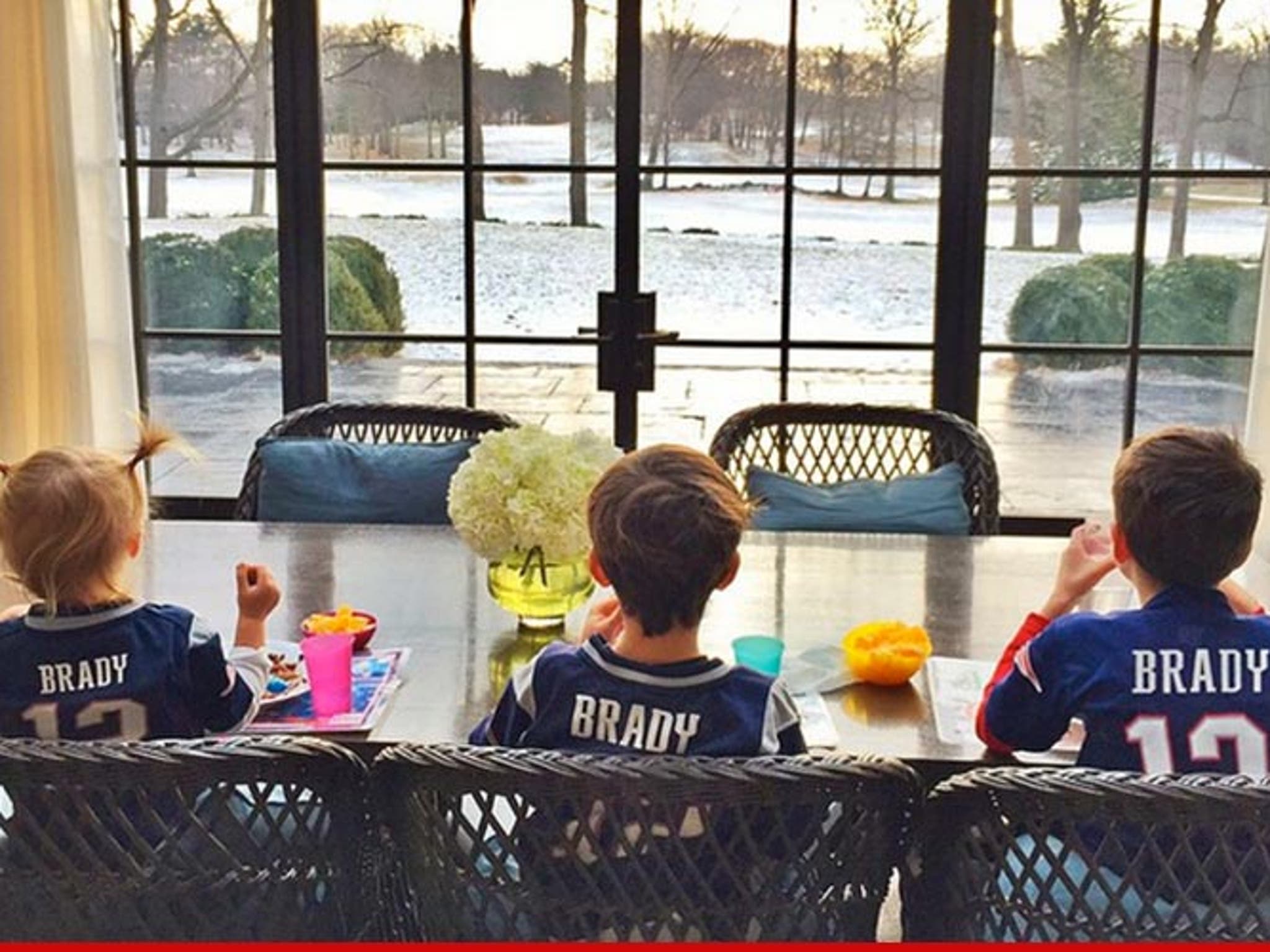 Tom Brady's Kids -- LET'S GO DADDY!