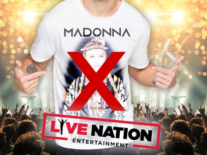0909 madonna live nation bootleggers getty