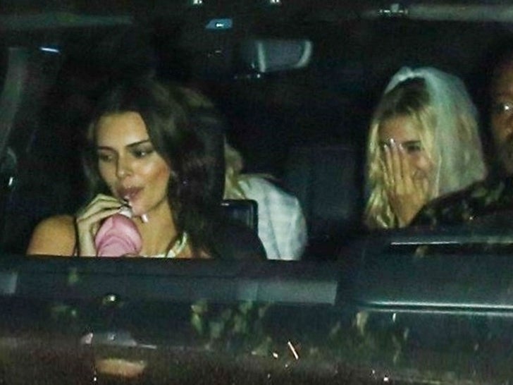 Hailey Bieber Wilds Out With Kendall Jenner At Bachelorette