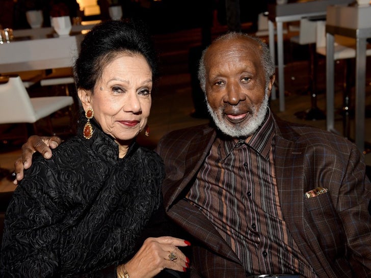 Clarence and Jacqueline Avant Together