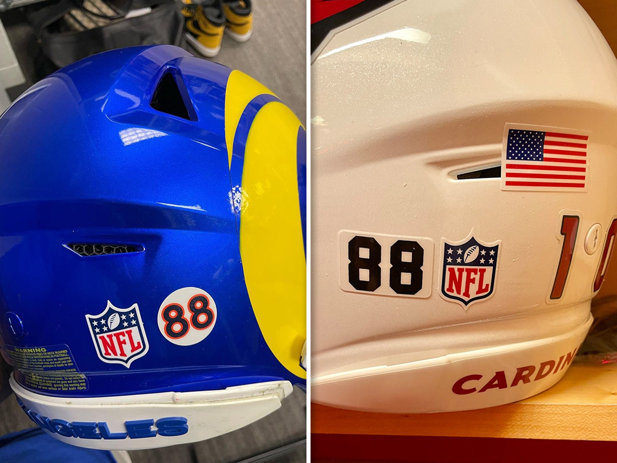 Demaryius Thomas' teammates pay tribute to Denver Broncos legend with '88'  helmets during Monday Night Football