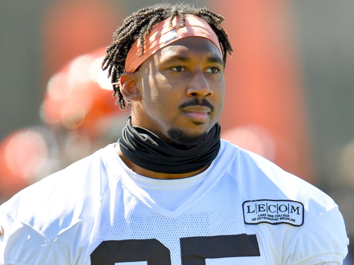 Myles Garrett released from hospital after flipping car in crash