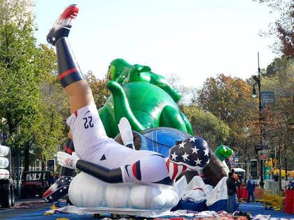 Macy's Thanksgiving Day Parade Balloon Inflation Photos 3