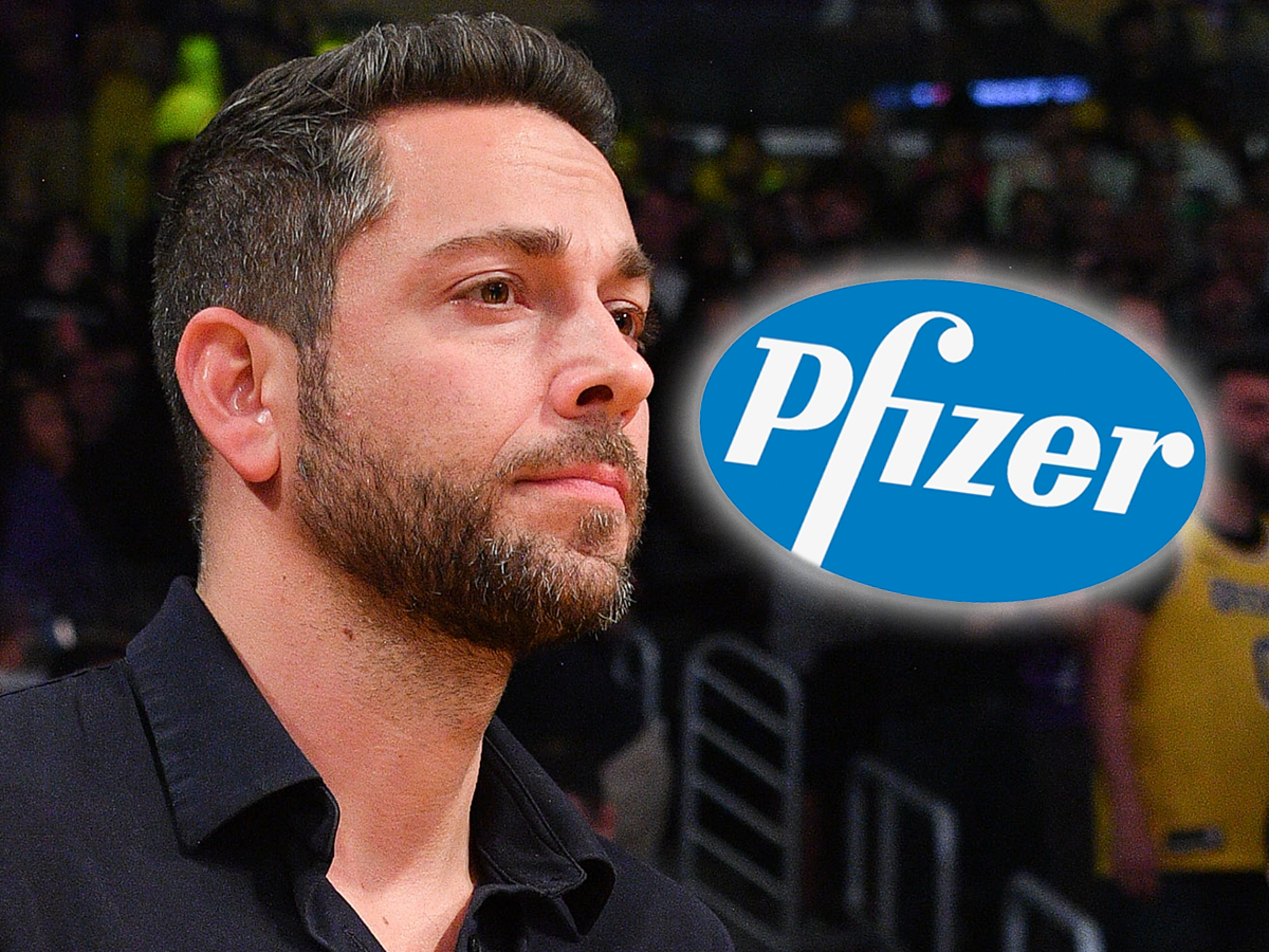 Zachary Levi Says Agrees That Pfizer Is a Danger to the World