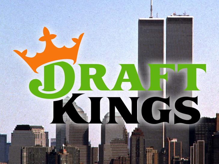 DraftKings logo  world trade center towers