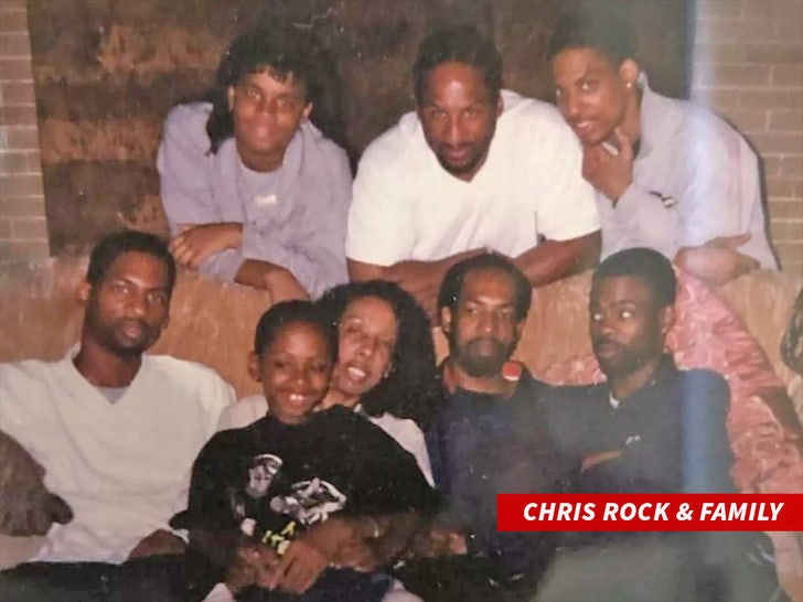 Chris Rock with siblings family sub instagram Therealkennyrock