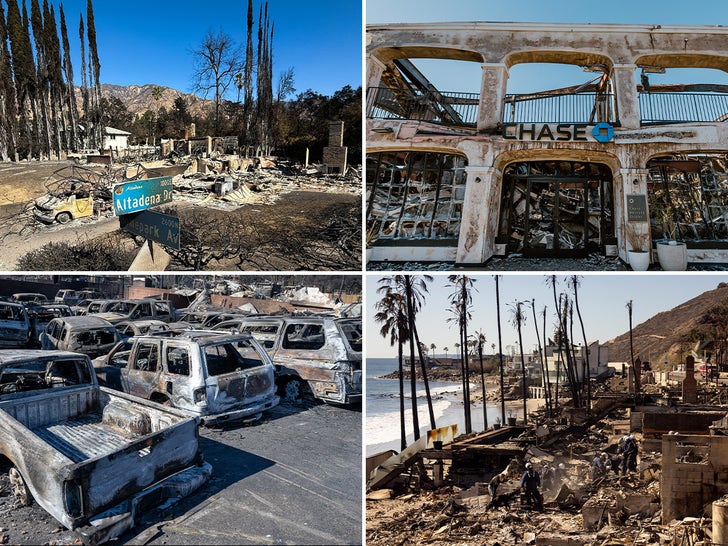 Incêndio em Los Angeles - consequências comoventes