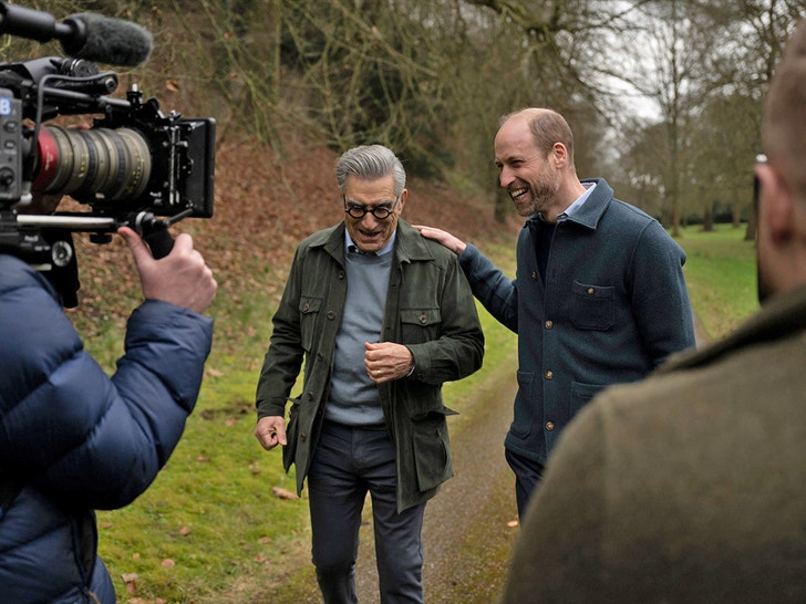 Prince William Appears with Eugene Levy in Upcoming Apple TV+ Special
