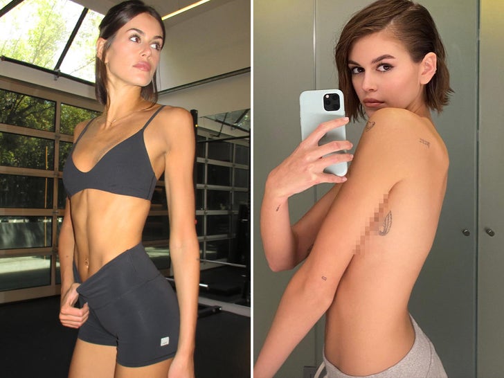 Kaia Gerber's Hot Shots