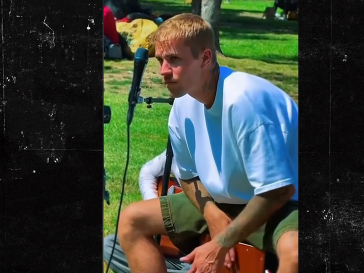 justin in park