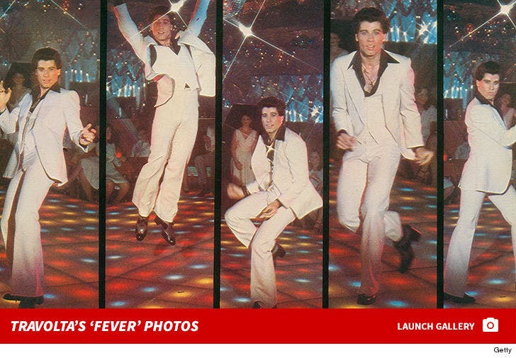 John Travolta's 'Saturday Night Fever' Photos