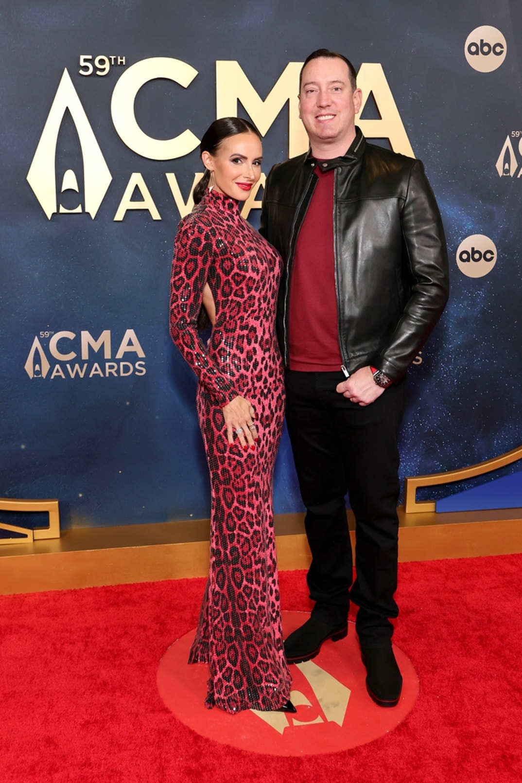 Samantha Busch and Kyle Busch