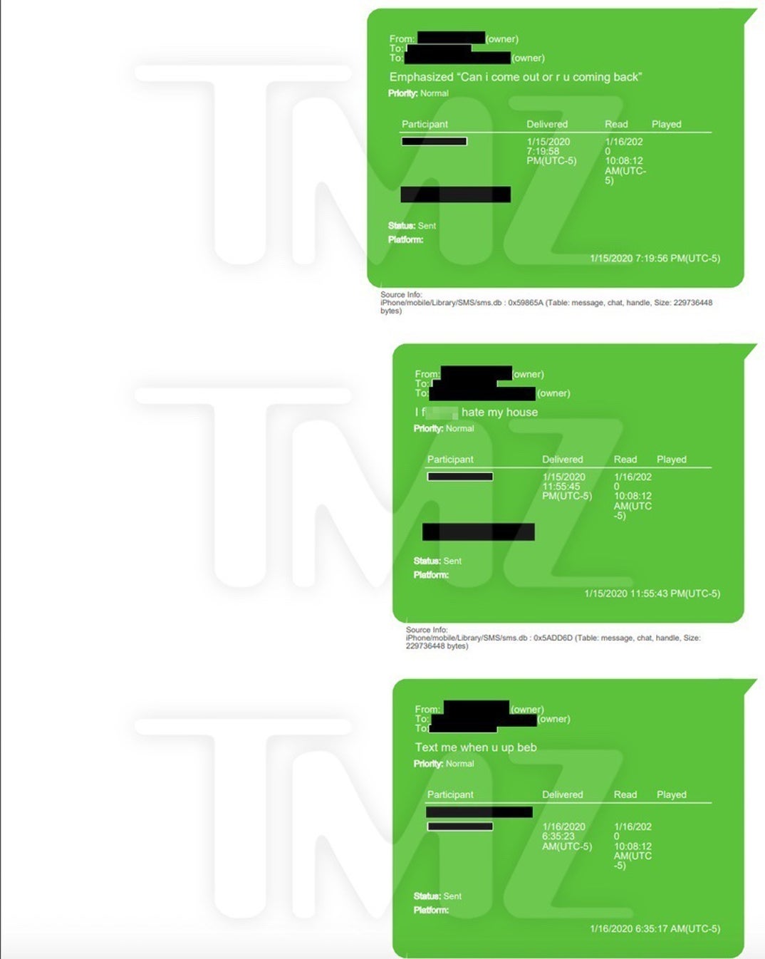 Mackenzie Shirilla Text With Late Boyfriend Dominic Russo 14
